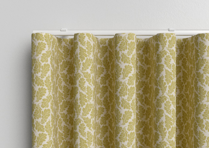 Land & Shore Oak Leaf, Ochre - Made to Measure Curtains - Image 13